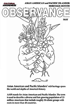 Image of 2022 Asian American Pacific Islander Heritage Month Activity Book